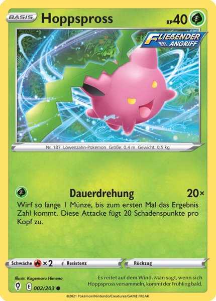 Hoppspross 002/203 Common - Drachenwandel Deutsch