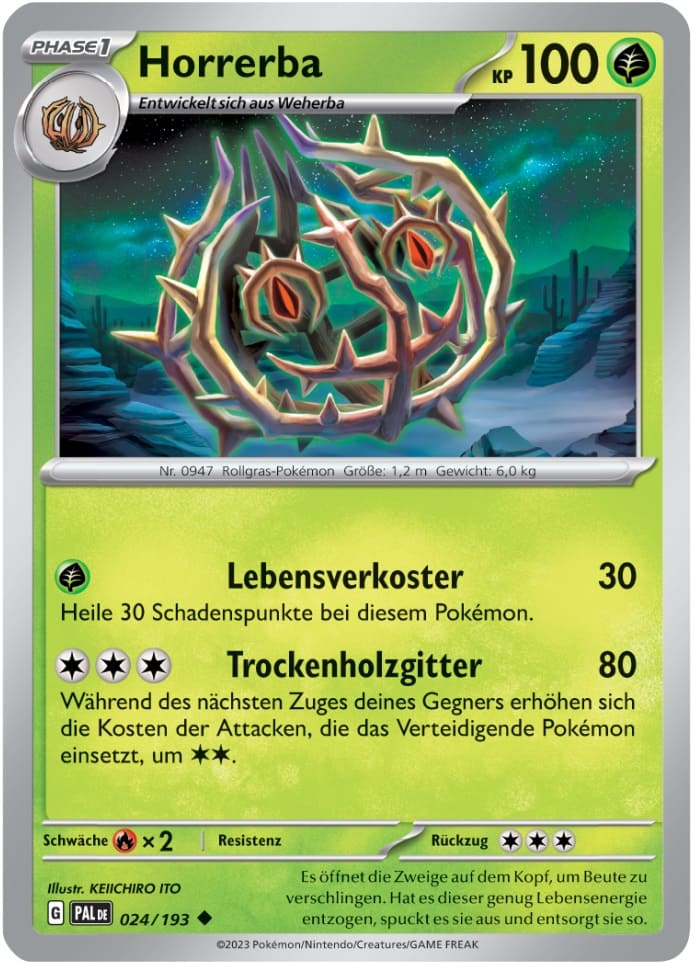 Horrerba 024/193 Uncommon - Entwicklungen in Paldea Deutsch