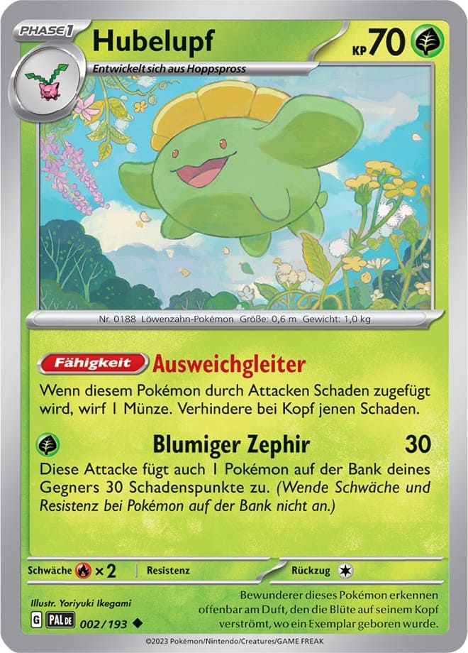 Hubelupf 002/193 Uncommon - Entwicklungen in Paldea Deutsch