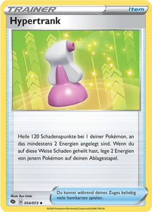 Hypertrank 054/073 Uncommon Reverse Holo - Weg des Champs Deutsch