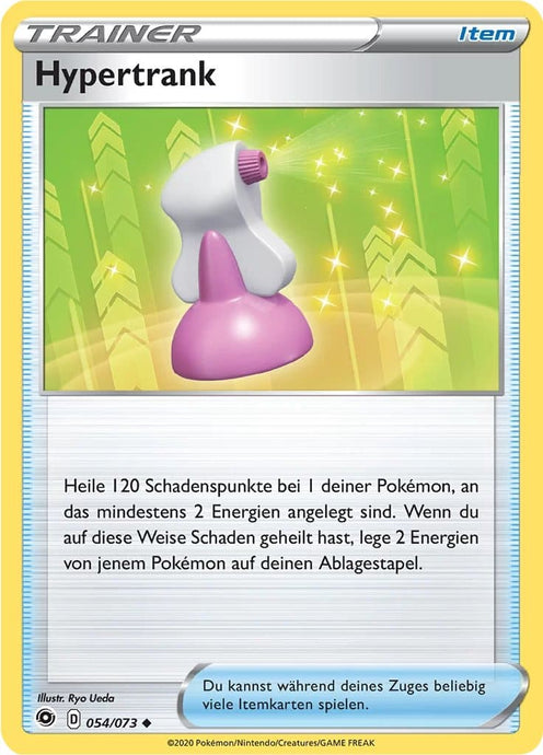 Hypertrank 054/073 Uncommon Reverse Holo - Weg des Champs Deutsch