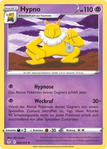 Hypno 062/203 Uncommon - Drachenwandel Deutsch