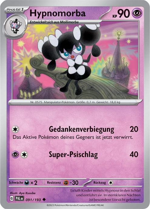 Hypnomorba 091/193 Uncommon - Entwicklungen in Paldea Deutsch