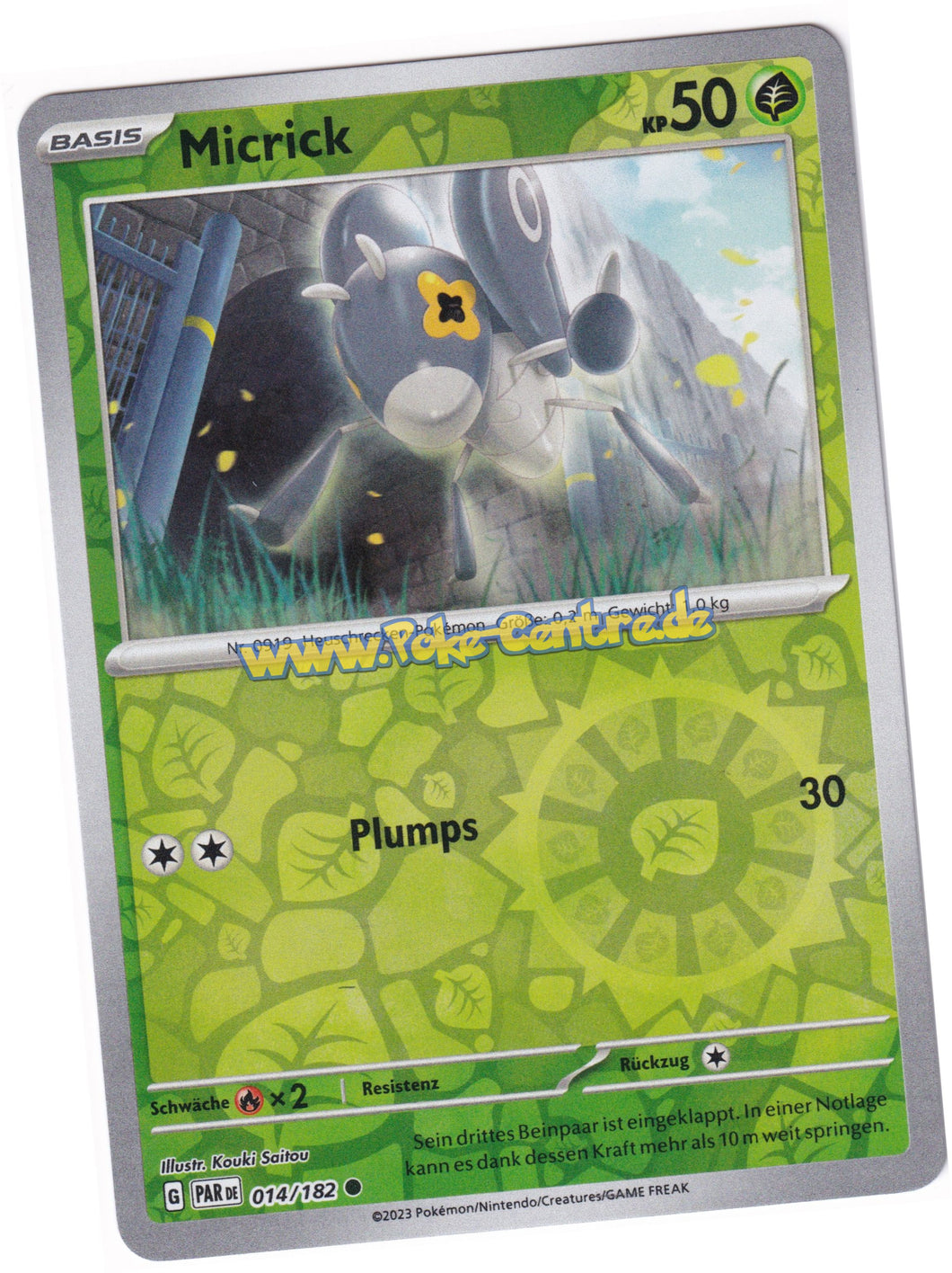 Micrick 014/182 Common Reverse Holo - Karmesin & Purpur - Paradoxrift Deutsch