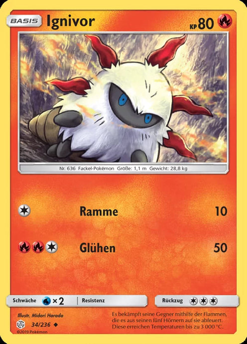 Ignivor 34/236 Uncommon - Welten im Wandel Deutsch