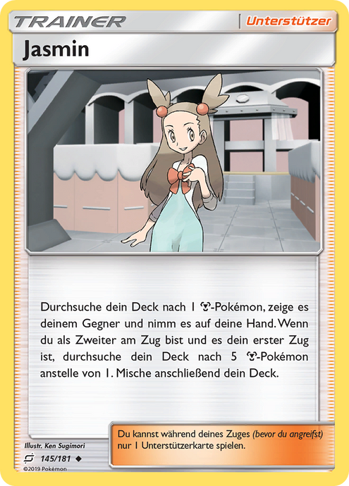 Jasmin 145/181 Uncommon - Teams sind Trumpf Deutsch