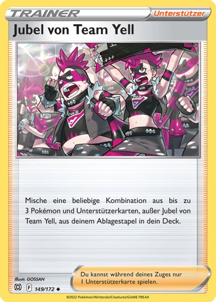 Jubel vom Team Yell 149/172 Uncommon - Strahlende Sterne Deutsch
