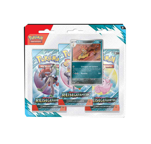 Pokemon Karmesin & Purpur - Reisegefährten 3-Pack Blister Irokex
