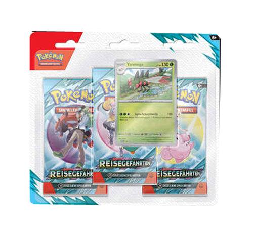 Pokemon Karmesin & Purpur - Reisegefährten 3-Pack Blister Yanmega