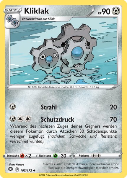Kliklak 103/172 Uncommon - Strahlende Sterne Deutsch