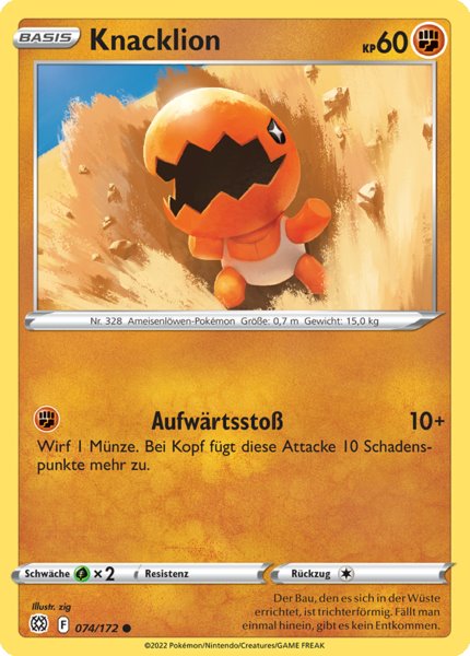 Knacklion 074/172 Common - Strahlende Sterne Deutsch