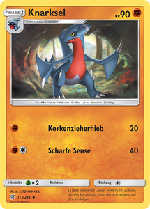 Relicanth 111/236 Uncommon - Bund der Gleichgesinnten Deutsch