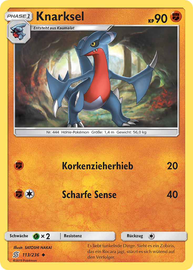 Relicanth 111/236 Uncommon - Bund der Gleichgesinnten Deutsch