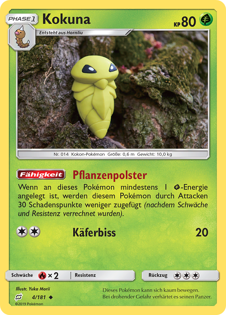 Kokuna 4/181 Uncommon - Teams sind Trumpf Deutsch