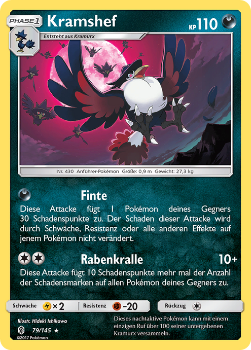 Kramshef 79/145 Rare - Stunde der Wächter Deutsch