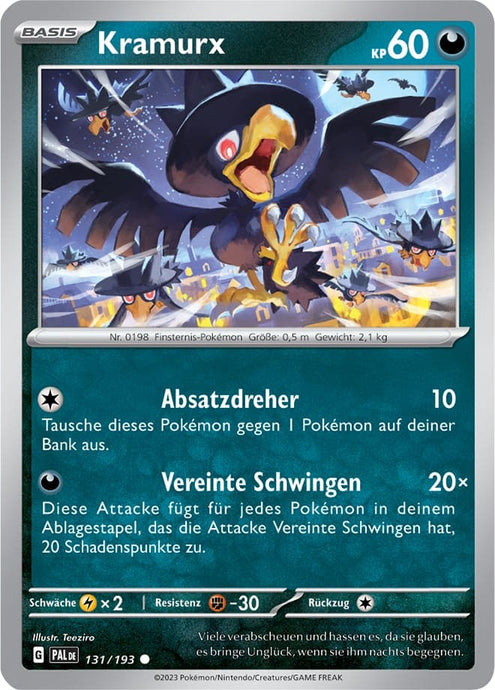 Kramurx 131/193 Common - Entwicklungen in Paldea Deutsch