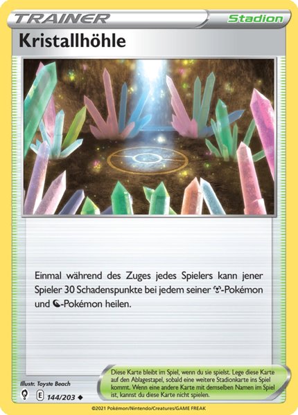 Kristallhöhle 144/203 Uncommon - Drachenwandel Deutsch
