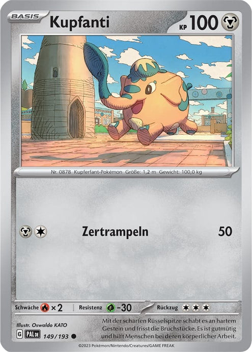 Kupfanti 149/193 Common - Entwicklungen in Paldea Deutsch