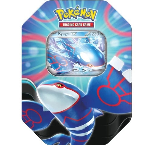Pokémon Kyogre-ex Tin Box