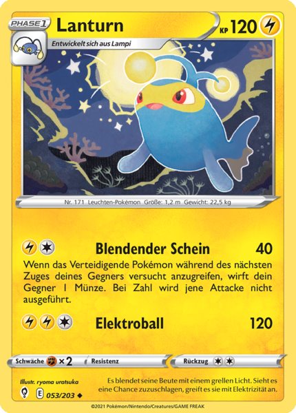 Lanturn 053/203 Uncommon - Drachenwandel Deutsch