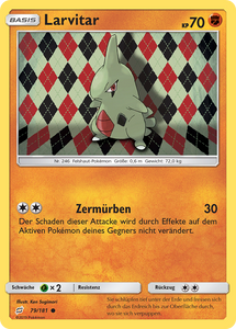 Larvitar 79/181 Common - Teams sind Trumpf Deutsch