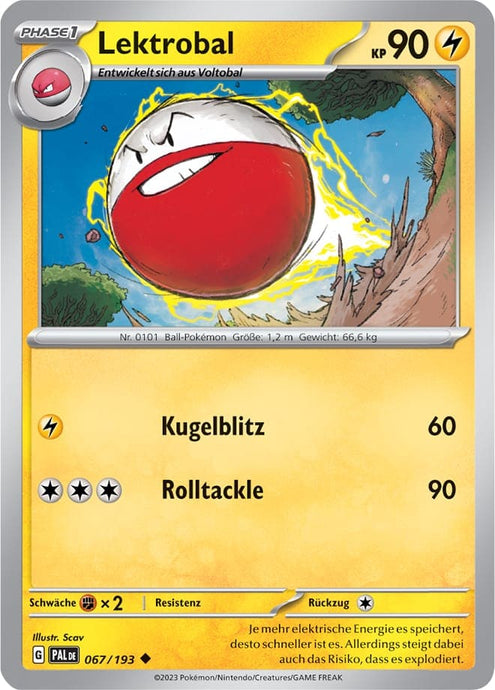 Lektrobal 067/193 Uncommon - Entwicklungen in Paldea Deutsch