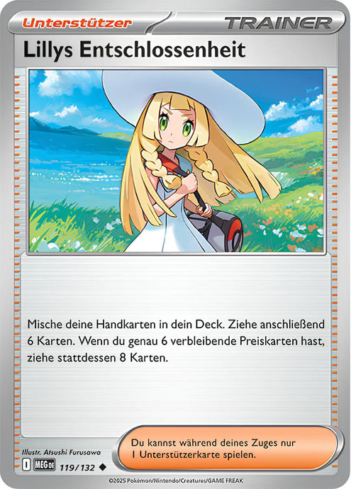 Lillys Entschlossenheit 119/132 Uncommon - Mega-Entwicklung Deutsch