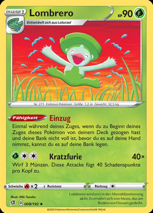 Lombrero 008/192 Uncommon - Clash der Rebellen Deutsch