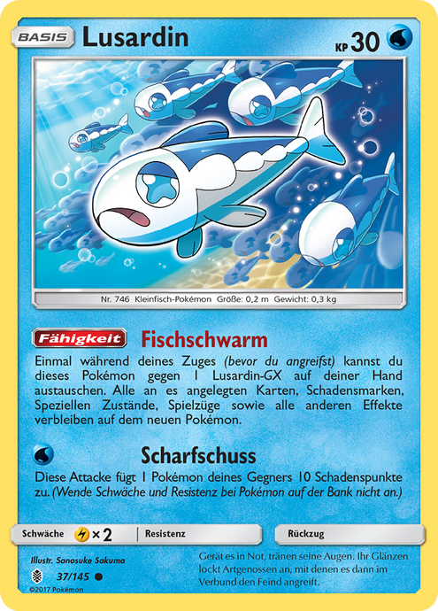 Lusardin 37/145 Common - Stunde der Wächter Deutsch