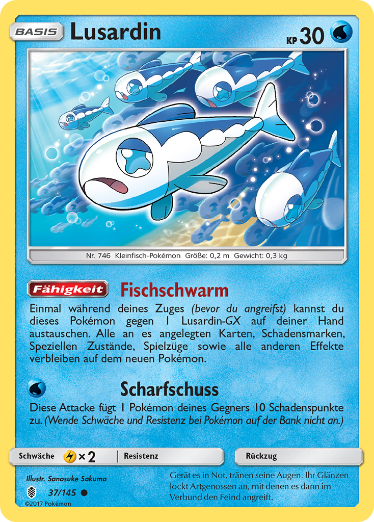 Lusardin 37/145 Common - Stunde der Wächter Deutsch