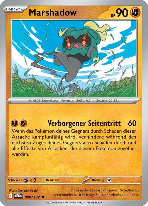 Marshadow 080/132 Uncommon - Mega-Entwicklung Deutsch