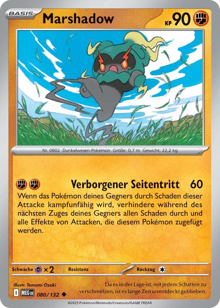 Marshadow 080/132 Uncommon - Mega-Entwicklung Deutsch