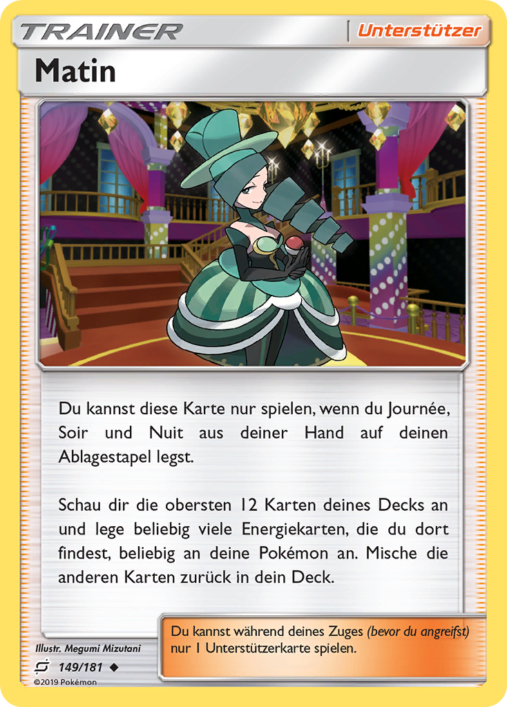 Matin 149/181 Uncommon - Teams sind Trumpf Deutsch