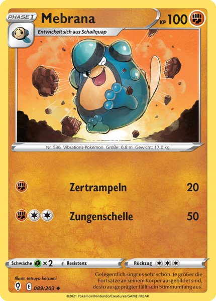 Mebrana 089/203 Uncommon - Drachenwandel Deutsch