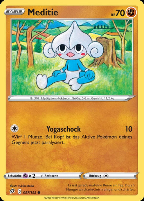 Meditie 097/192 Common REVERSE HOLO - Clash der Rebellen Deutsch