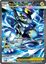 Laden Sie das Bild in den Galerie-Viewer, Mega-Zeraora ex 114/084 Ultra Rare FOIL - Dunkelnacht Deutsch
