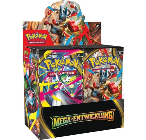 Pokemon Mega Entwicklung  Booster Display