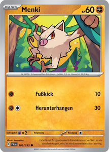 Menki 106/193 Common - Entwicklungen in Paldea Deutsch