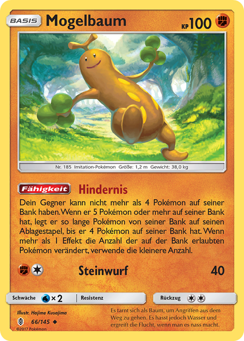 Mogelbaum 66/145 Uncommon - Stunde der Wächter Deutsch