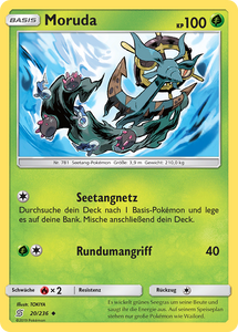 Moruda 20/236 Uncommon REVERSE Holo - Bund der Gleichgesinnten Deutsch