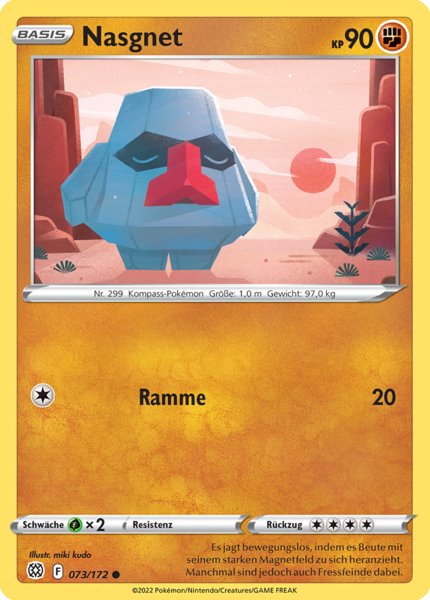 Nasgnet 073/172 Common - Strahlende Sterne Deutsch
