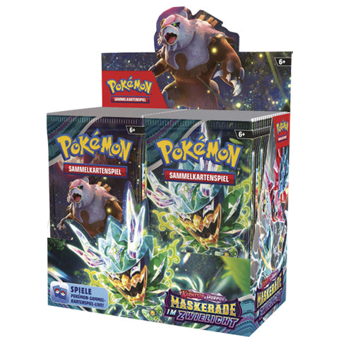 Pokemon Karmesin & Purpur - Maskerade im Zwielicht Booster Display (36 Booster)