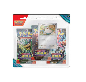 Pokemon Karmesin & Purpur - Maskerade im Zwielicht 3-Pack Blister Relaxo