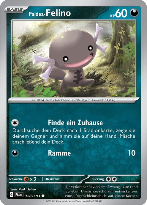 Paldea-Felino 128/193 Common - Entwicklungen in Paldea Deutsch
