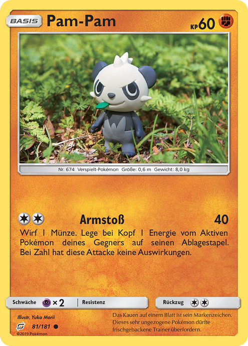 Pam-Pam 81/181 Common REVERSE HOLO - Teams sind Trumpf Deutsch