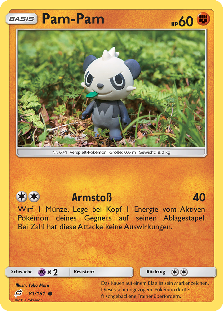 Pam-Pam 81/181 Common REVERSE HOLO - Teams sind Trumpf Deutsch