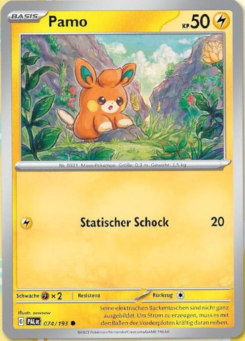 Pamo 074/193 Common - Entwicklungen in Paldea Deutsch
