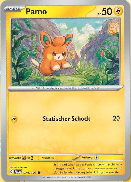 Pamo 074/193 Common - Entwicklungen in Paldea Deutsch