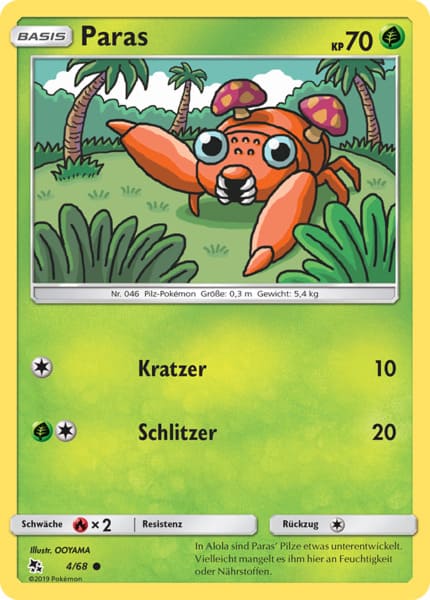 Paras 4/68 Common - Verborgenes Schicksal Deutsch