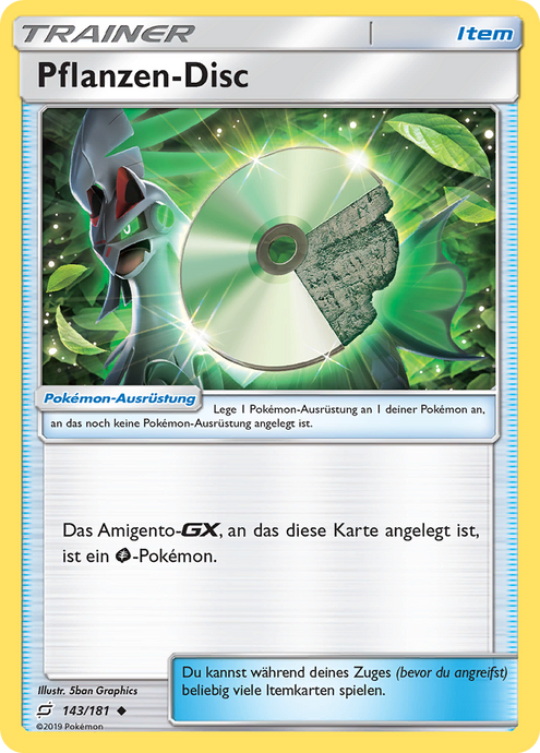 Pflanzen-Disc 143/181 Uncommon - Teams sind Trumpf Deutsch